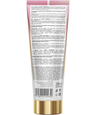 Aroma Trend sp zoo SpK Santa Monica SkincareMango Lassi Bronzing and Moisturizing Face and Body Cream Revitalizes Hydrates and Tone the Skin Suitable for all skin types200ml - Buy Online on GoSupps.com