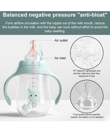 EACHPT 3 in 1 Sippy Cup for Toddlers Baby Milk Bottle BPA Free Free Flow Sippy Cup with Duckbill Straw for Newbown Babies 6 Month - Buy Online on GoSupps.com