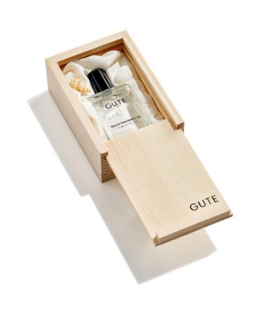 GUTE Beach Fragrance Perfume Oil Women's Rollerball Aroma Notes of Ocean Fresh Coconut Oil Surf Wax & Sunscreen Beach Walk & Ocean Smelling Salty Night & Day Spray Beachy Surf - 0.5 Fl Oz