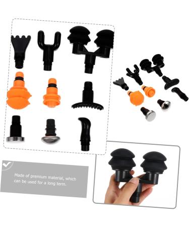 Anneomas 9-Piece Massage Head Set - Fascia Attachments for Athletes & Pain Relief | Enhance Your Massage Experience - Buy Online on GoSupps.com