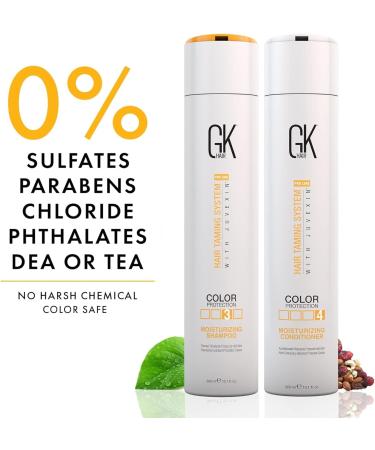 HAIR Global Keratin Moisturizing Shampoo and Conditioner Combo(300ml+300ml) - Buy Online on GoSupps.com