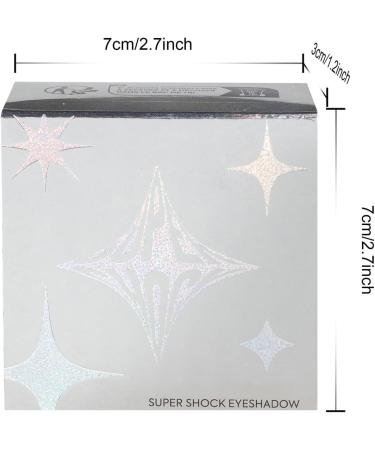 Glitter Eyeshadow - Pearly White Eyeshadow | 2.5g Shimmering Illuminating Powder Palette Pressed White Pearl for Face Cheek and Body Makeup for Women - Buy Online on GoSupps.com