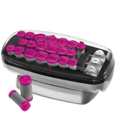 Conair CHV26RHRNC Tourmaline Ceramic Ionic Instant Heat Hair Setter with Heated Clips Gray
