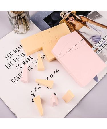48 Pieces Triangle Makeup Sponges - Washable Small Sponges for Liquid & Cream Foundation - Perfect for Flawless Application - Buy Online on GoSupps.com