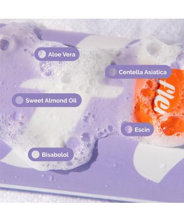 Fler Fresh Glow - Crackling Body Moisturizing Foam Moisturizing and Illuminating Body Cream Fast Absorbing Lotion Contains Centella Asiatica and Escine for Toning Effect 150 ml - Buy Online on GoSupps.com