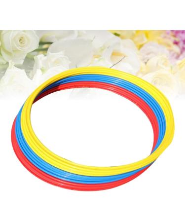 LIOOBO Agility Rings 40cm - Set of 6 for Speed Training in Athletics, Football, Soccer - Ideal for Combat Sports Workout - Buy Online on GoSupps.com
