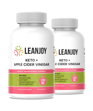 Zonata (2 Pack) Leanjoy Capsules Dietary Supplements for Energy & Overall Health Leanjoy Supplement for Men and Women 120 Count