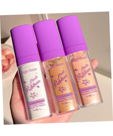 DRESSOOS 3pcs Highlight Pat Powder Arm Highlighter Highlight Patting Powder Makeup Highlighter Patting Glitter Highlighter Powder Women Body Highlighter Body Glitter - Buy Online on GoSupps.com