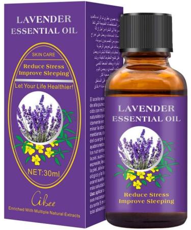Xnuoyo 30ml Lavender Oil - 100% Pure & Natural Essential Oil for Diffusing & Aromatherapy - Organic Glass Bottle with Pipette - Buy Online on GoSupps.com