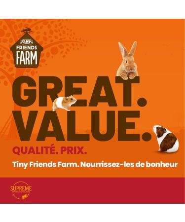 Supreme Petfoods Tiny Friends Farm Reggie Rat and Mimi Mouse Tasty Mix 2.5kg Vegetable 2.5 kg (Pack of 1) - Buy Online on GoSupps.com