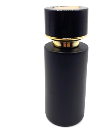 Z nitude Glassworks 50ml Empty Glass Perfume Bottle Matt Effect Le Luxe Black Golden - Buy Online on GoSupps.com