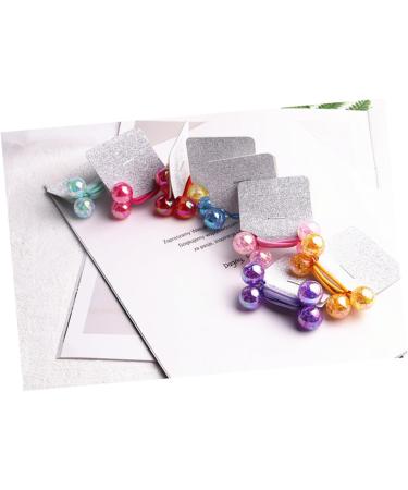 ABOOFAN 9 Pairs Kids Hair Ties Bracelet Holder Hair Ties Balls Pearl Hair Accessories Butterfly Ball Hair Rope Band Tie Ball Hair Ties Blue Scrunchies Pearl Tiara Miss Acrylic Bouncy Ball - Buy Online on GoSupps.com