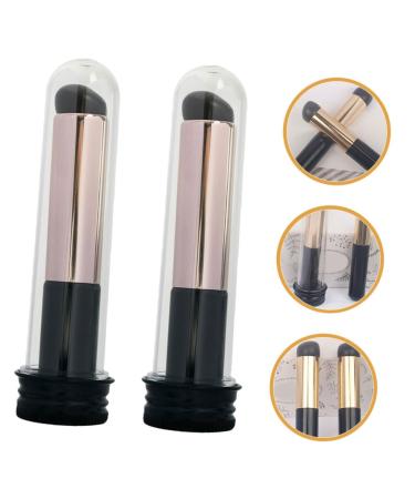 MERRYHAPY 6pcs Lip Brush Set - Lip Balm Applicator & Makeup Tools for Perfect Lipstick Application | Portable Smudge Brush in Aluminum Tube - Buy Online on GoSupps.com