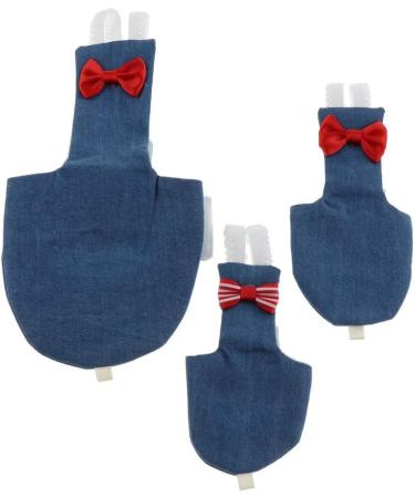 Tenlacum Parrot Diapers - Perfect for Green Cheeks Amazons & Eclectus | Denim S - Shop Internationally! - Buy Online on GoSupps.com