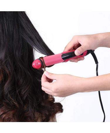 4 Color 2 in 1 Ceramic Hair Straightener & Curler | Fast Heat Adjustable Temperatures - Perfect Hair Styling Tool - Buy Online on GoSupps.com