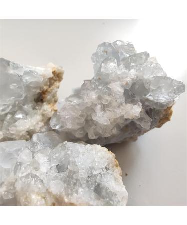 50-100g1-3cm 1pc50-80g Natural Celestine Stone Cluster Specimens Raw Stone Home Decor Blue Celestite Crystal Stone Home Goods (Color : 100g 1-3cm) - Buy Online on GoSupps.com
