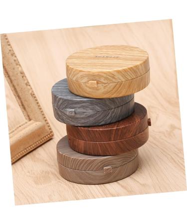 Partykindom Contact Lens Container Set - Travel Case with Mirror for Lenses - Gray Storage Box 7.5x7.5cm - Buy Online on GoSupps.com