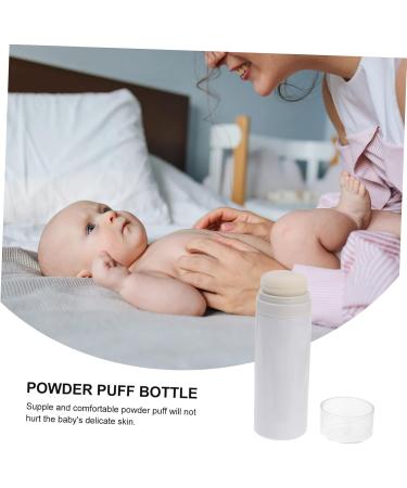 FRCOLOR 1Pc dispenser puff cotton pe talcum dispenser powder puff container Trip Powder Holder or - Buy Online on GoSupps.com