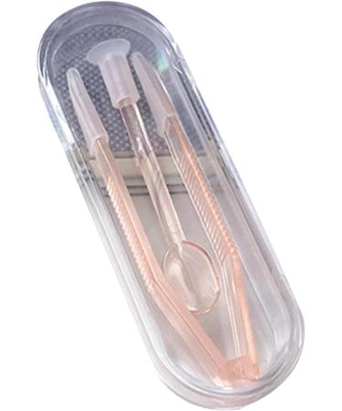 Buy HNSDSVCD Portable Tool Set for Inserting & Removing Contact Lenses Multifunctional Tweezers Shovels and Clear Carrier Bag for Home & Travel - Buy Online on GoSupps.com