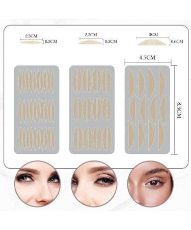 Ikasus Natural Invisible Double Side Eyelid Stickers | Glue-Free Eyelid Makeup Kit for Instant Lift - Perfect for Hooded Saggy and Uneven Eyes - Buy Online on GoSupps.com