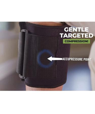 GIRAPHE Large Knee Brace for Sciatica Relief | Acupressure System, Fastener | Bone Contusion Neuralgia Support - Buy Online on GoSupps.com