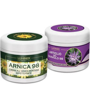 Arnica pour chevaux usage humain et griffe du diable 500ml pour le massage formule concentr e naturelle action rapide fabriqu e en Italie LUMINER