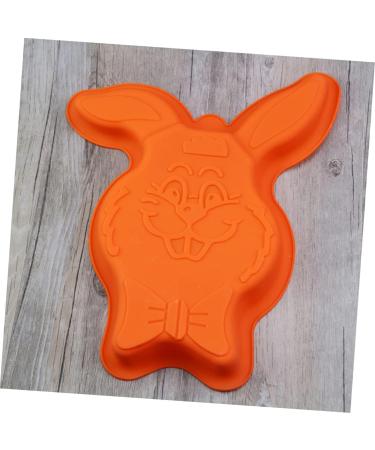 PRETYZOOM 1pc Rabbit Cake Mold Cartoon Baking Bunny Cake Mold Baking Tool Cookie Silicone Cake Chocolate Egg Mold Shortbread Easter Egg Cake Mold 3D Silica Gel Big Rabbit Single - Buy Online on GoSupps.com