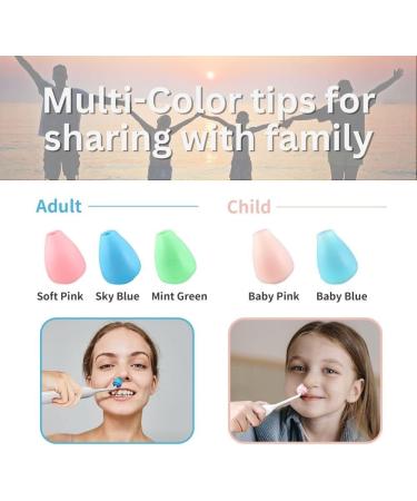 Sanvic Professional Nasal Irrigator Tip - Adult Green - Effective Nasal Irrigation - Buy Online on GoSupps.com