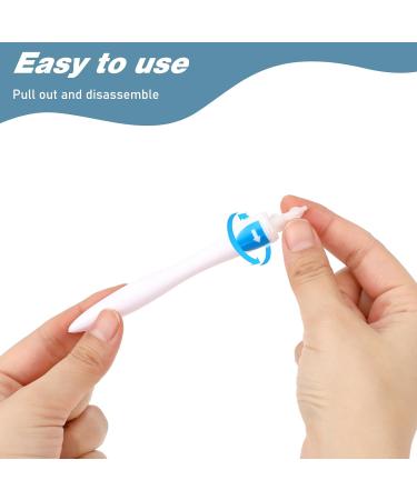Prasacco 19-Piece Ear Wax Removal Tool - 3 in 1 Q-Grips with 16 Reusable Silicone Tips | Safe Ear Cleaner for Adults & Kids - Buy Online on GoSupps.com