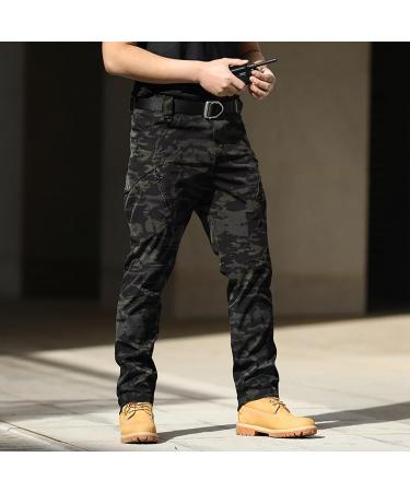 Buy Cargoose Men's Outdoor Stretch Denim Overalls - Waterproof Camouflage Large Pockets Dark Gray 3XL - Buy Online on GoSupps.com