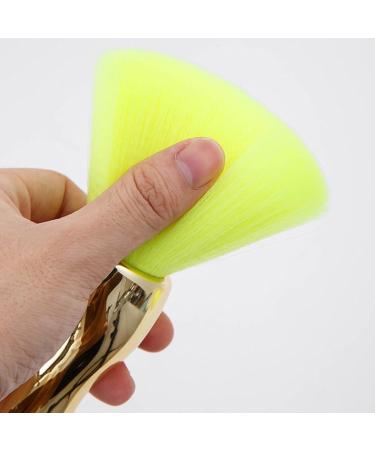 Fluorescent Green Portable Beard Brush Gentle On Skin Replaceable Head For Men's Grooming Styling Accessory H041 - Buy Online on GoSupps.com