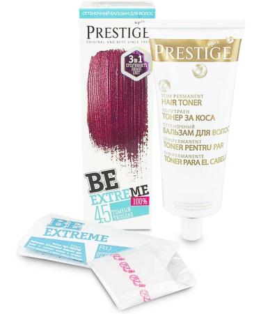  Rosa Impex Semi-permanent hair dye balm 45 Dark Tulipane BeEXTREME 100% ammonia-free paraben-free PPD balzam ottenochny besulfatny dli volos 45 Temny tulopa. N - Buy Online on GoSupps.com