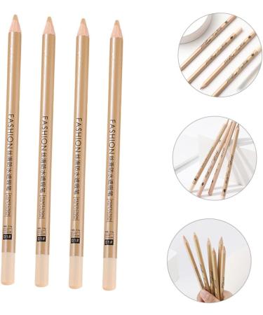 MUSISALY 8 Pcs Concealer Pen Concealer for Marks Women Makeup Supplies Makeup Concealer Wooden White - Buy Online on GoSupps.com