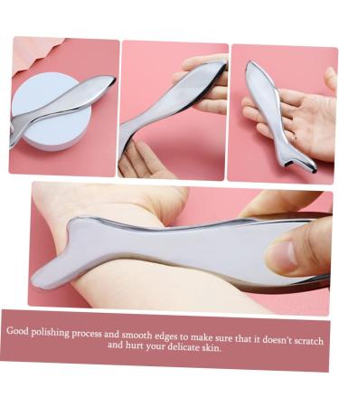 Healeved 5-Piece Gua Sha Face Massage Tool Set - Stainless Steel Spatula & Facial Massagers for a Radiant Glow | International Shipping Available - Buy Online on GoSupps.com