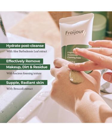 Buy Original Herb Wormwood Cleansing Foam 150ml | Effective International Shipping Enhance Skin Purity - Buy Online on GoSupps.com