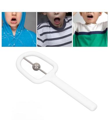 U-Shaped Tongue Exercise Device for Kids - Mouth Muscle Trainer for Improved Speech & Fitness (White) - Buy Online on GoSupps.com