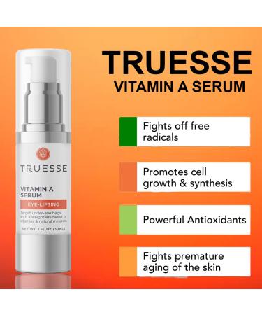 Ayurvedic Vitamin A Serum | Natural Retinol for Firm Bright Skin | Reduces Under Eye Bags & Hydrates with Hyaluronic Acid - Buy Online on GoSupps.com