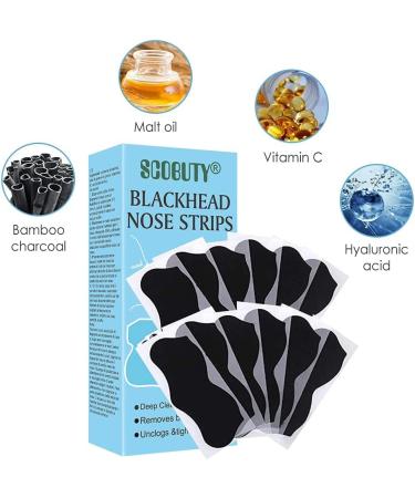SCOBUTY Nose Strips Blackhead Nose Strips Blackhead Nose Remover Pore Strips Nose Strips for Blackhead Remover Pore Strips for Blackheads Deep Cleansing Nose Pore Strips for Women 36.0 count - Buy Online on GoSupps.com