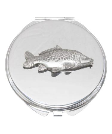 Mirror Carp Compact Mirror Handbag Gift With Free Engraving 240