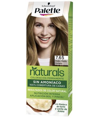 Henkel Cosmetics ES NOVA ENGEL Palette Natural Dye 765Rubio Medium Gold