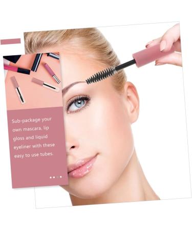 FOMIYES Makeup Applicator 15 Pcs Mascara Tube Eyelash Brush Tube Eyeshadow Eyelash Cream Containers Mini Lip Gloss 10X1.5X1.5CMx3pcs Pinkx3pcs - Buy Online on GoSupps.com