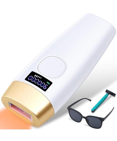 Home Use Beauty Device Hair Removal for Women and Men 999999 Flashes at-Home Hair Removal Device (S)