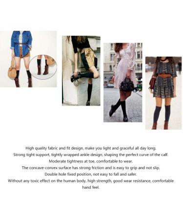 Buy Keen Professional Compression Stockings for Outdoor Sports | Thinning Calves Vein Wading Pressure Relief for Varicose Veins - Black Elastic Socks - Buy Online on GoSupps.com