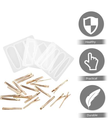 COHEALI 3 Sets Hairpin Mold De Para Gelatinas Hair Pin Resin Molds Hair Pin Mold Crystal Assorted Colorx3pcs 8.7X8cmx3pcs - Buy Online on GoSupps.com
