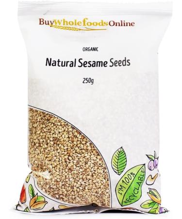 Organic Natural Sesame Seeds 250g (BWFO) - Buy Online on GoSupps.com