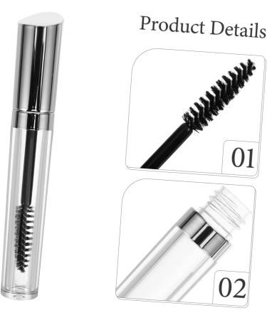 Hemoton Mascara Tube Clear Mascara Tube Mascara Eyelash Cream Bottle Mascara Containers Empty Plastic - Buy Online on GoSupps.com