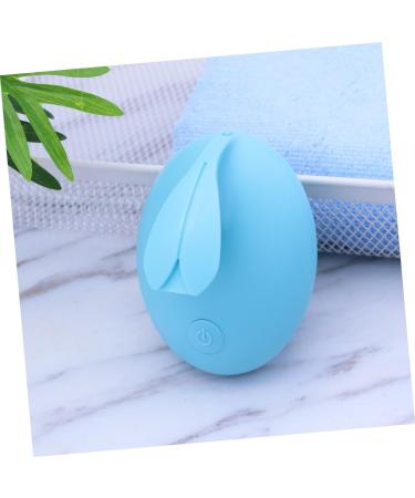 Fomiyes Hair Washing Brush & Scalp Massager - Handheld Bunny Rab Oil Massage Device in Sky Blue - Glowing Shampoo Brush for Relaxation & Hair Care - Buy Online on GoSupps.com
