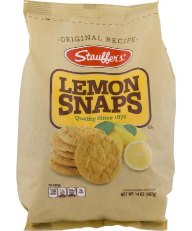 Stauffer's Original Recipe Lemon Snaps 14 oz. Bags (4 Bags) - Buy Online on GoSupps.com