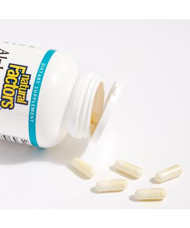 Natural Factors Alpha-Lipoic Acid 200 mg - Antioxidant Support 120 Capsules | Premium Dietary Supplement for Healthy Aging & Energy - Buy Online on GoSupps.com