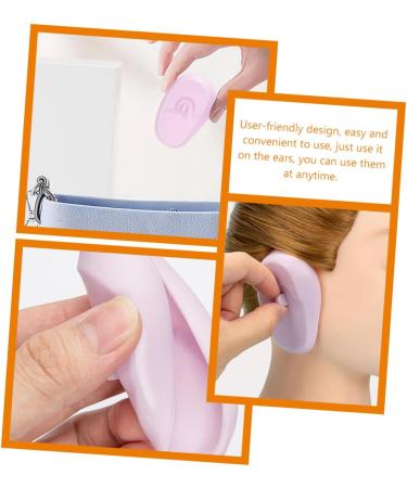  FRCOLOR FRCOLOR 3 Pairs of Earplugs for Concerts Sleeping Cap Ear Cover Makeup Earmuffs Ear Plugs for Work Silk Hair Wrap for Sleeping Hair Dye Ear Shield Cork Cover Silica Gel - Buy Online on GoSupps.com